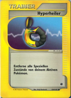 Pokémon-Karte Hyperheiler 154/165