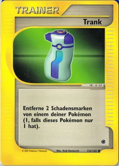 Pokémon-Karte Trank 156/165