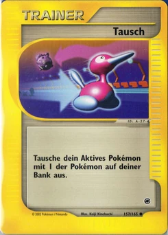 Pokémon-Karte Tausch 157/165