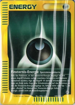 Pokémon-Karte Finsternis-Energie 158/165