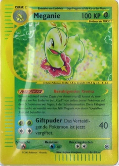 Pokémon-Karte Meganie 018/165