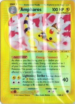 Pokémon-Karte Ampharos 002/165