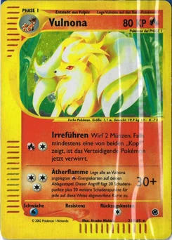 Pokémon-Karte Vulnona 021/165