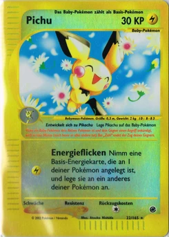 Pokémon-Karte Pichu 022/165