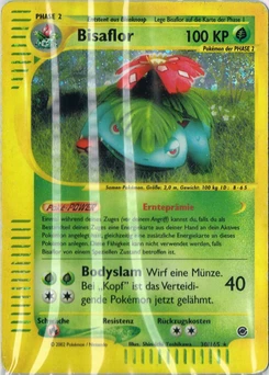 Pokémon-Karte Bisaflor 030/165