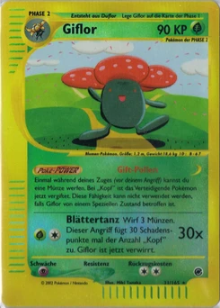 Pokémon-Karte Giflor 031/165