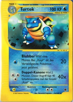 Pokémon-Karte Turtok 036/165