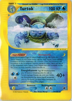 Pokémon-Karte Turtok 037/165