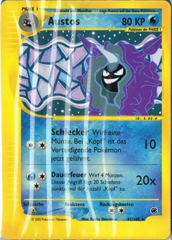 Pokémon-Karte Austos 042/165