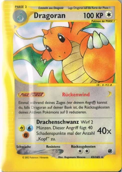 Pokémon-Karte Dragoran 043/165