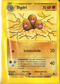 Pokémon-Karte Digdri 044/165