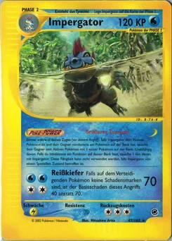 Pokémon-Karte Impergator 047/165