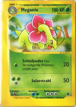 Pokémon-Karte Meganie 053/165