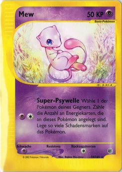Pokémon-Karte Mew 055/165