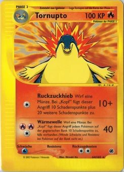 Pokémon-Karte Tornupto 064/165