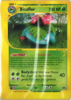 Pokémon-Karte Bisaflor 068/165