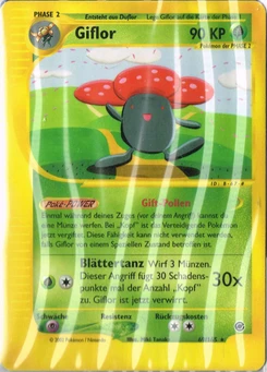 Pokémon-Karte Giflor 069/165