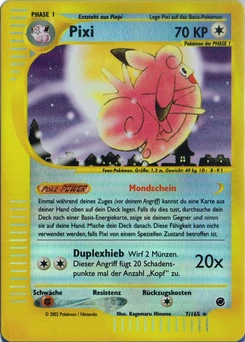 Pokémon-Karte Pixi 007/165