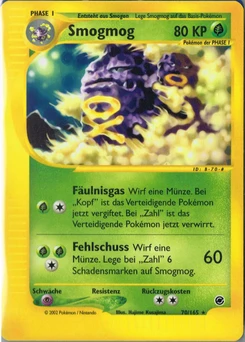 Pokémon-Karte Smogmog 070/165