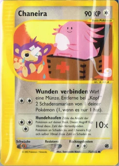 Pokémon-Karte Chaneira 072/165