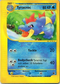 Pokémon-Karte Tyracroc 074/165