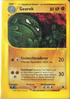 Pokémon-Karte Georok 079/165