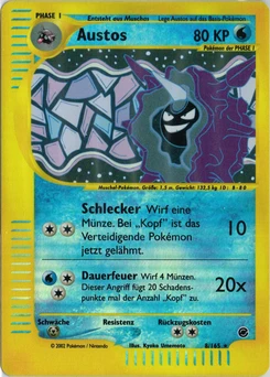 Pokémon-Karte Austos 008/165