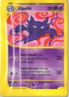 Pokémon-Karte Alpollo 080/165