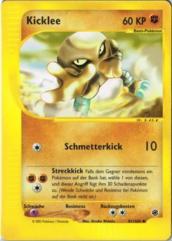 Pokémon-Karte Kicklee 081/165