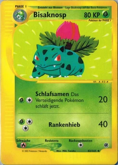 Pokémon-Karte Bisaknosp 082/165