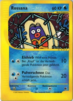 Pokémon-Karte Rossana 083/165