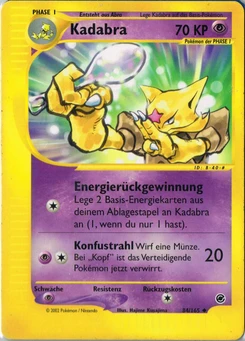 Pokémon-Karte Kadabra 084/165