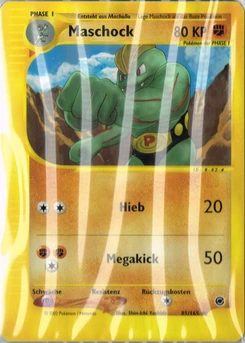 Pokémon-Karte Maschock 085/165