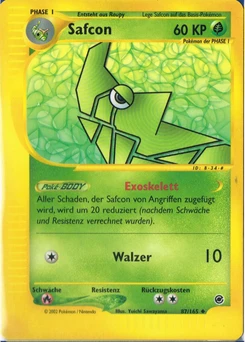 Pokémon-Karte Safcon 087/165