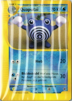 Pokémon-Karte Quaputzi 089/165