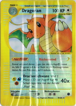 Pokémon-Karte Dragoran 009/165