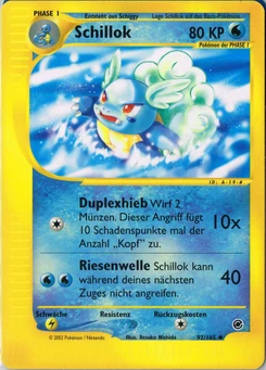 Pokémon-Karte Schillok 092/165