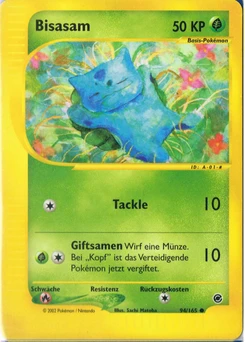 Pokémon-Karte Bisasam 094/165