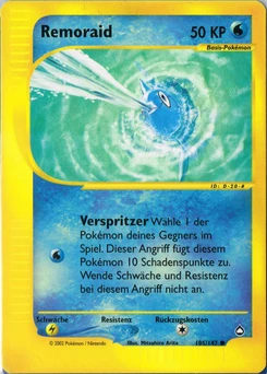 Pokémon-Karte Remoraid 105/147