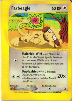 Pokémon-Karte Farbeagle 109/147