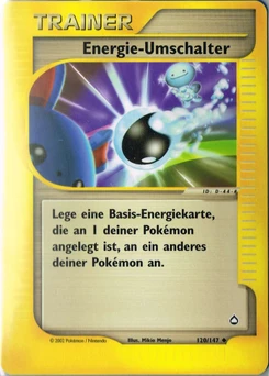Pokémon-Karte Energie-Umschalter 120/147