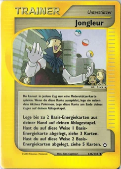 Pokémon-Karte Jongleur 126/147