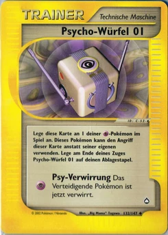 Pokémon-Karte Psycho-Würfel 01 132/147