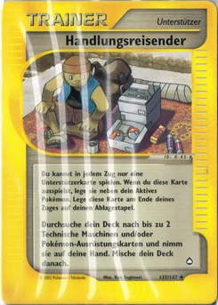 Pokémon-Karte Traveling Salesman* 137/147