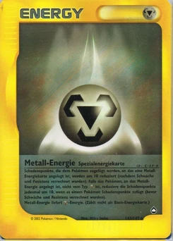 Pokémon-Karte Metall Energie 143/147