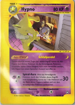 Pokémon-Karte Hypno 016/147
