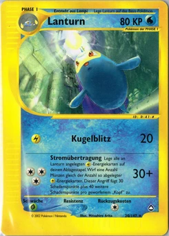 Pokémon-Karte Lanturn 020/147