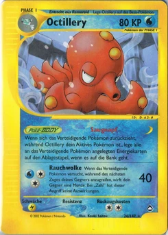 Pokémon-Karte Octillery 026/147