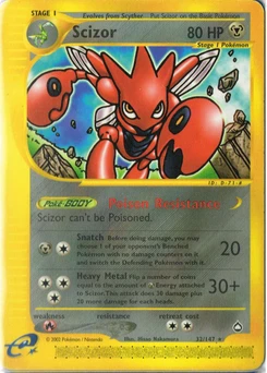 Pokémon-Karte Scherox 032/147
