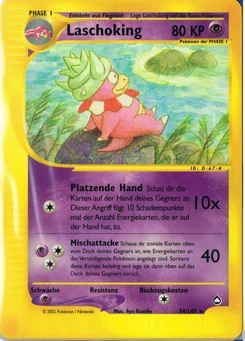 Pokémon-Karte Laschoking 034/147